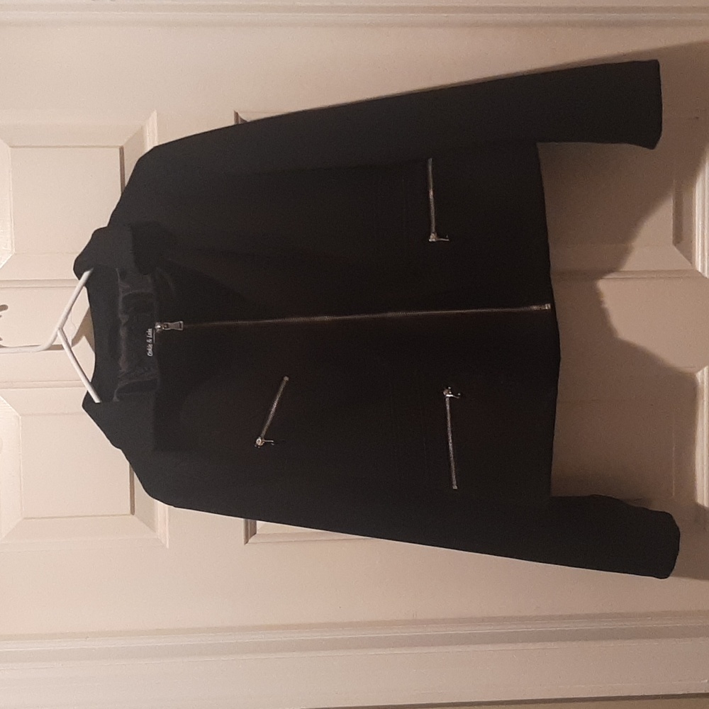 Black Ookie & Lala velvet blazer